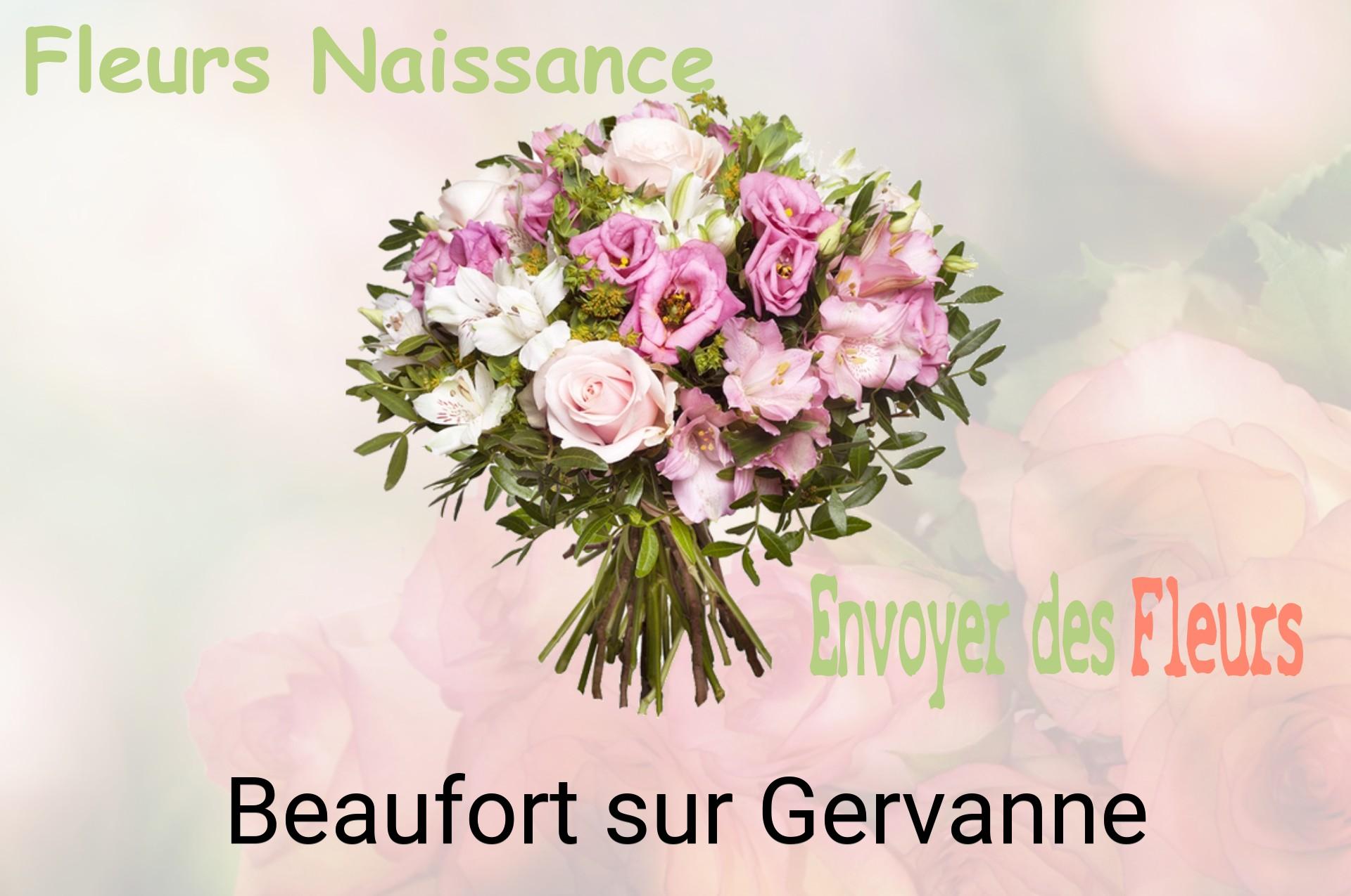 Bouquet de fleurs de naissance livré à Beaufort-sur-Gervanne